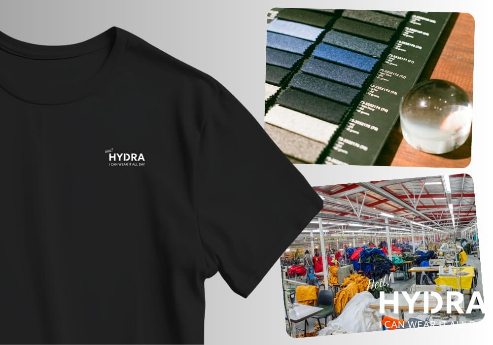 Áo thun Hydra Basic định lượng 300GSM