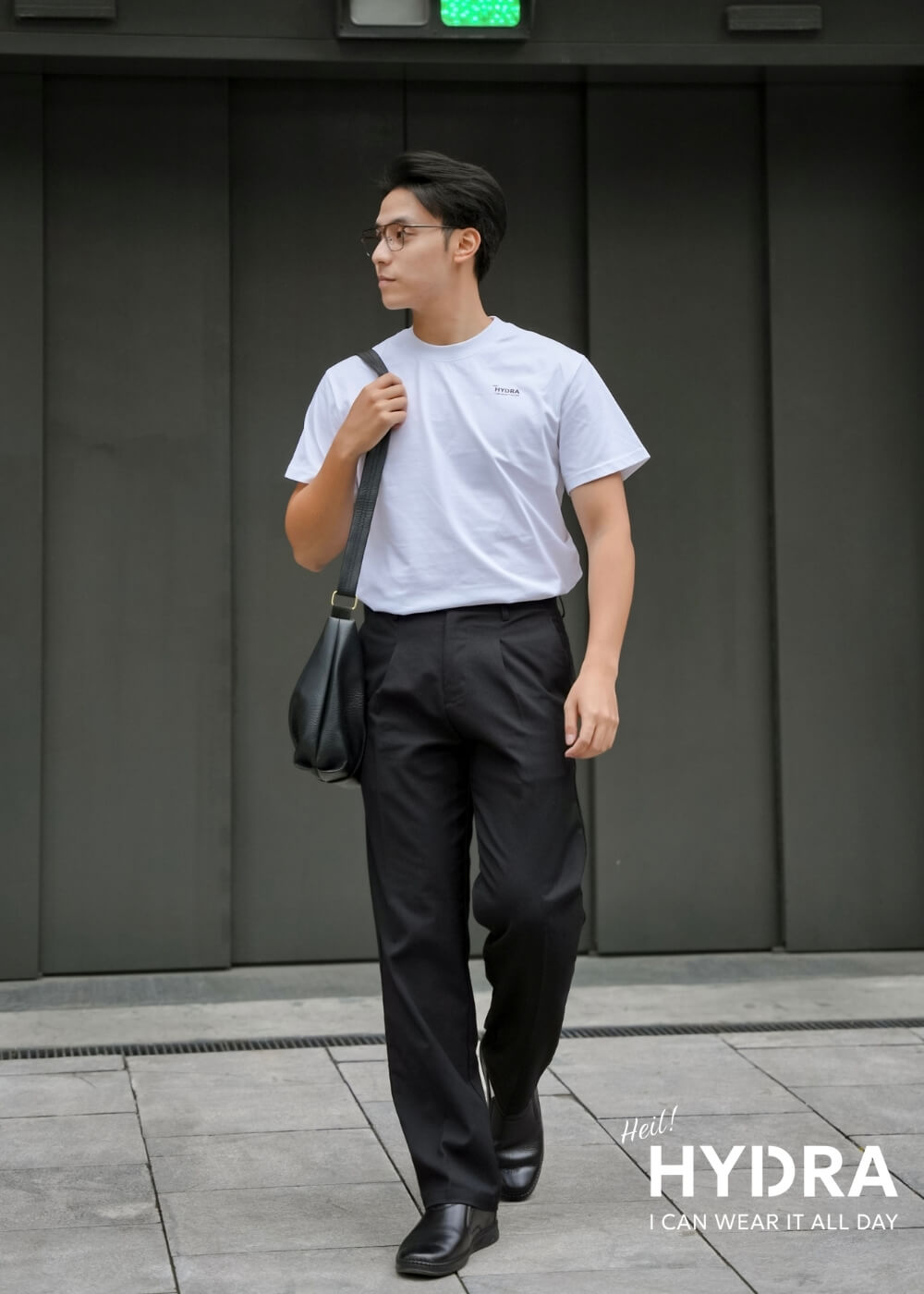 Cách phối áo phông nam với quần tây