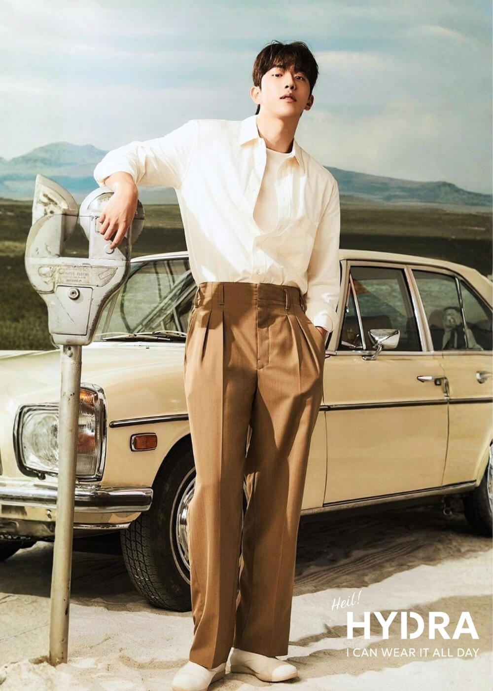 Cách phối đồ với quần nâu và áo màu be