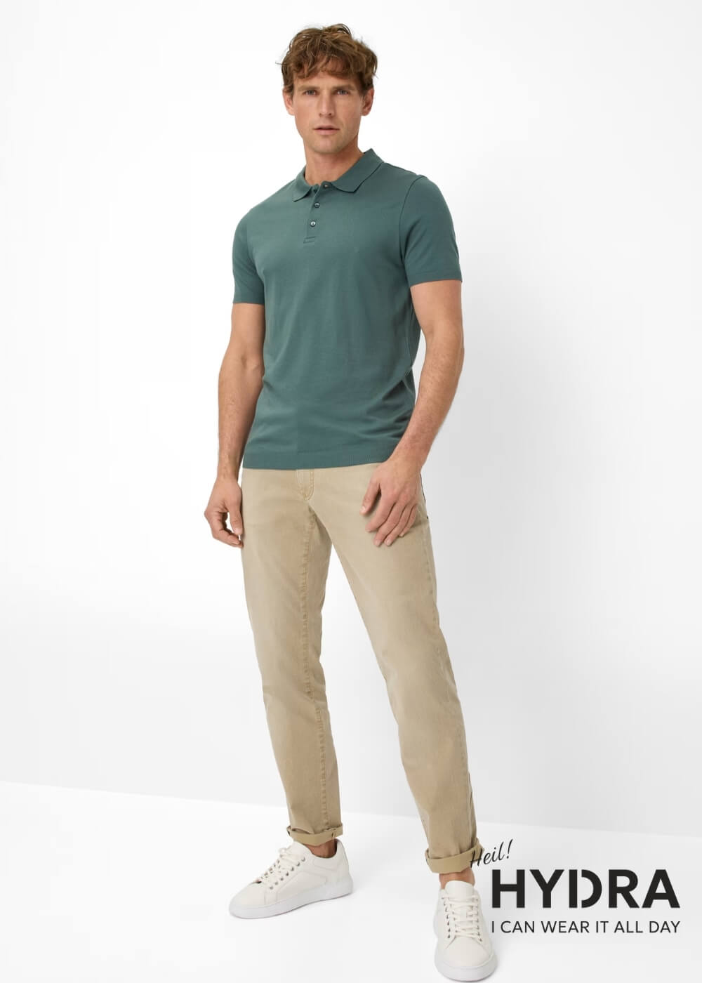 Cách phối quần kaki nam và áo polo