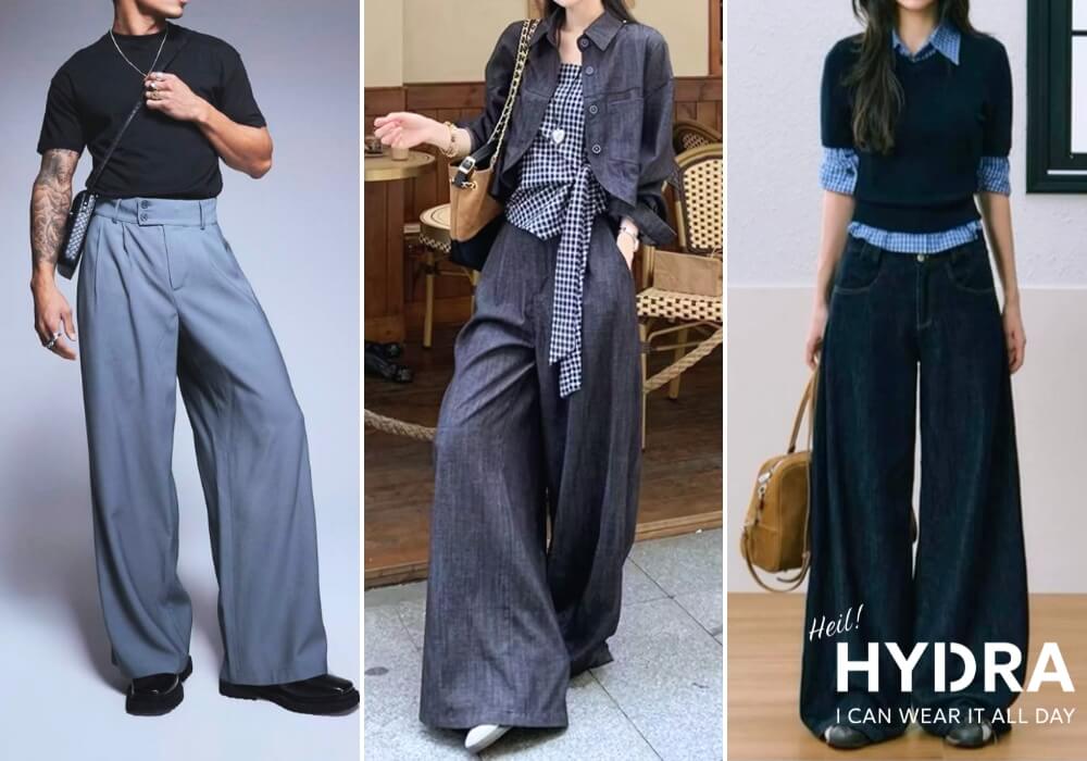 Giải đáp lùn có nên mặc quần ống rộng