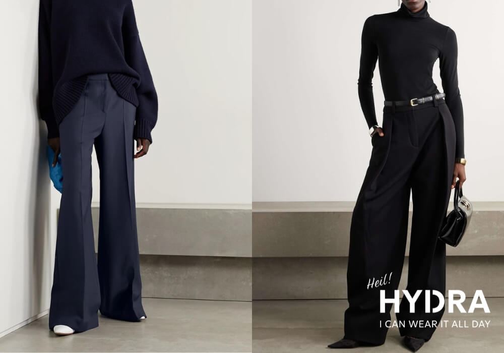 Phối đồ Minimalism style cùng quần ống loe Phối đồ thời trang Minimalism style cùng quần ống loe