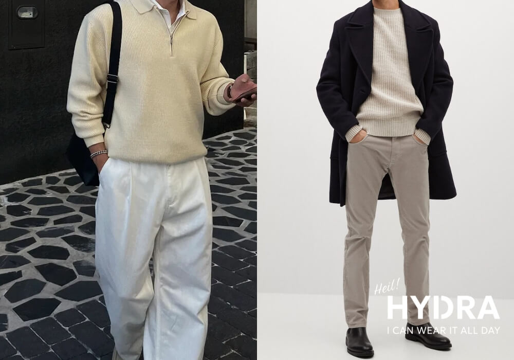 Phối đồ Minimalism cùng áo sweater Phối đồ phong cách Minimalism cùng áo sweater