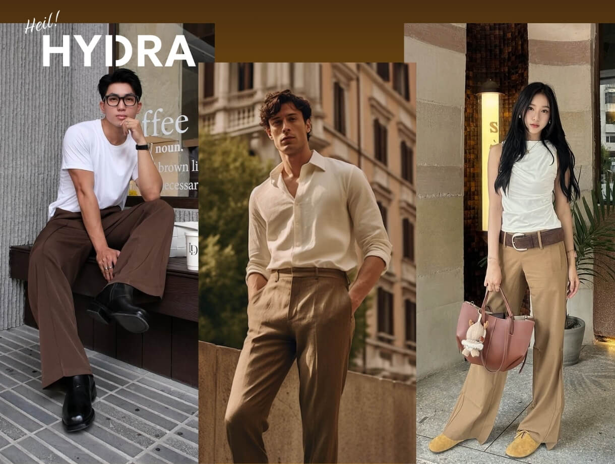 Quần nâu phối áo màu gì đẹp? Gợi ý cách phối đồ với quần nâu